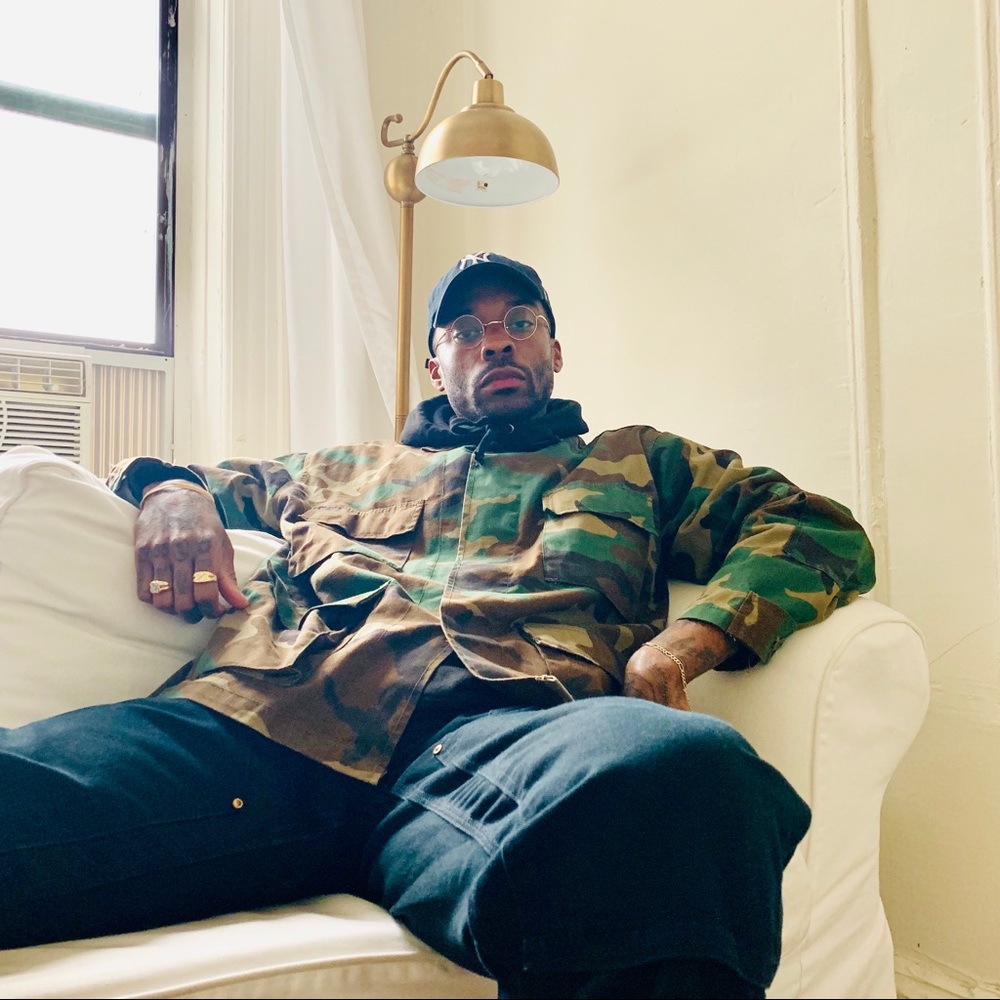 Green Camo Jacket-Light Weight - Picture 2 of 3